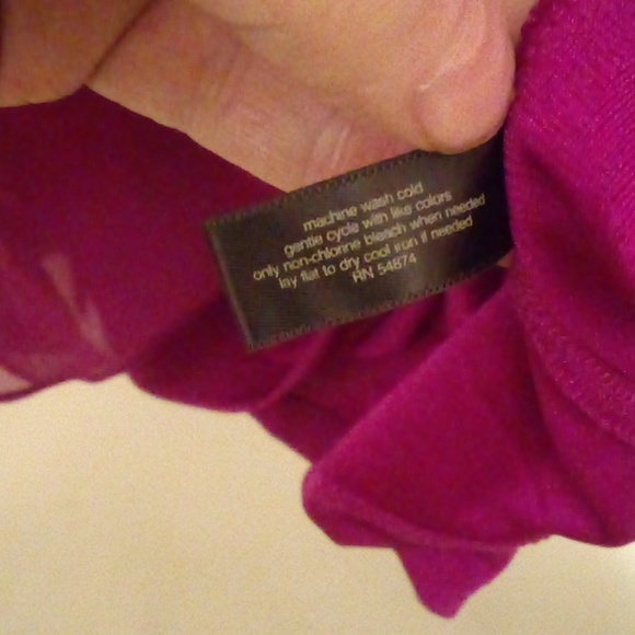 NWT - The Limited - Orchid Purple Layered Sleeveless Top - Size Large - Picture 6 of 7